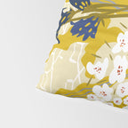 Matisse Flower Vase modern Illustration mustard yellow Pillow Sham Gallery Image 4