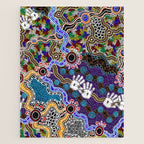 Authentic Aboriginal Art - Discovering Your Dreams Jigsaw Puzzle Gallery Image 1