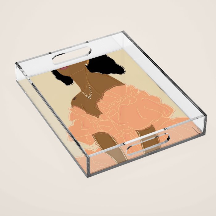 Gushin' over you Acrylic Tray Gallery Image 1