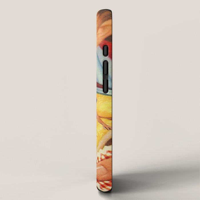 Girls on toast - Grilled Cheese Tan iPhone Case Gallery Image 2