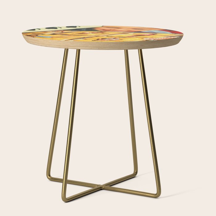 Girls on toast - Grilled Cheese Tan Side Table Gallery Image 1