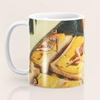 Girls on toast - Grilled Cheese Tan Coffee Mug Gallery Image 3