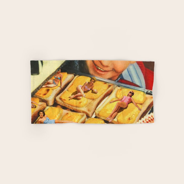 Girls on toast - Grilled Cheese Tan Towels Gallery Image 1