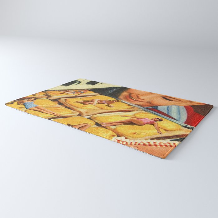 Girls on toast - Grilled Cheese Tan Rug Gallery Image 3