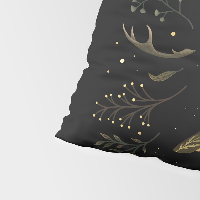 Death Head Moths Night Pillow Sham Gallery Image 4