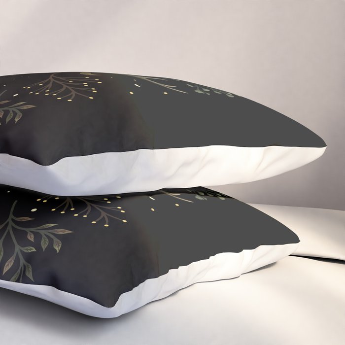 Death Head Moths Night Pillow Sham Gallery Image 3