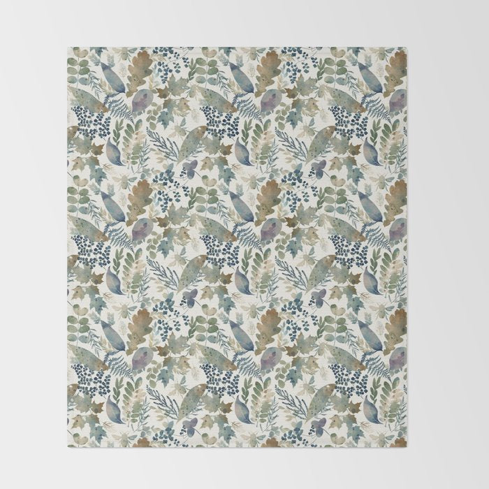 Rustic Nature Scene A Throw Blanket Gallery Image 2