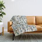 Rustic Nature Scene A Throw Blanket Gallery Image 1