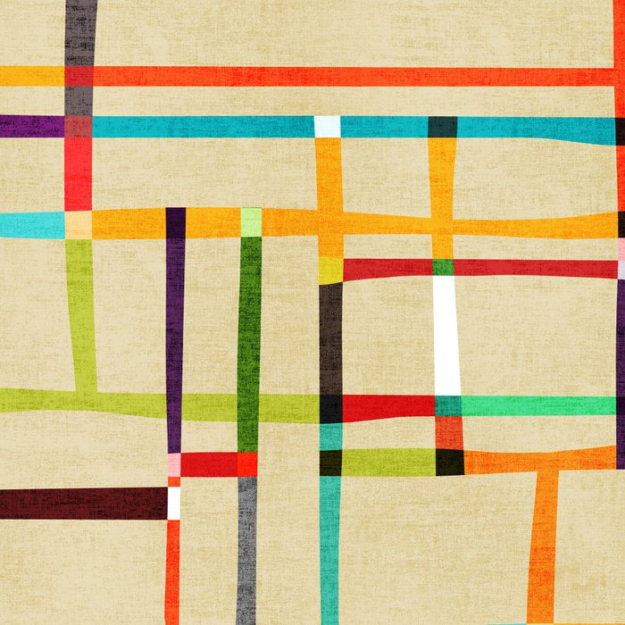 The map (after Mondrian) Coffee Mug Gallery Image 2