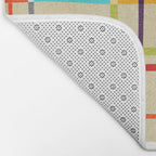 The map (after Mondrian) Bath Mat Gallery Image 2
