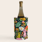 Kittens & Shrooms - Rainbow on Teal Wine Chiller Gallery Image 3