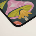Kittens & Shrooms - Rainbow on Teal Desk Mat Gallery Image 4