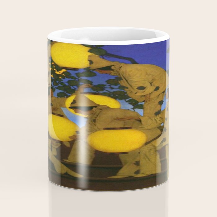 Maxfield Parrish - The Lantern Bearers , 1908 Coffee Mug Gallery Image 4