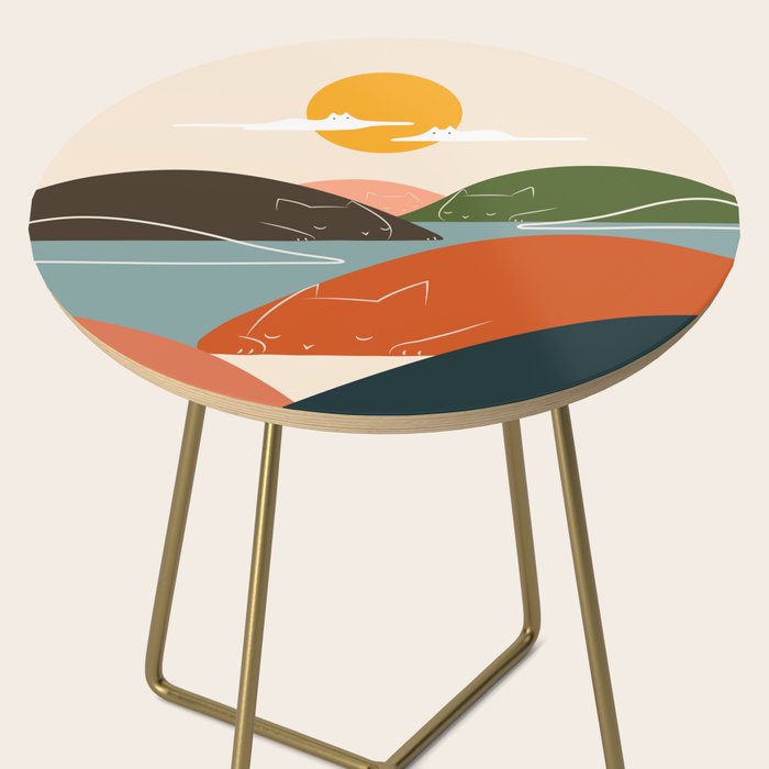 Cat Landscape 104 Side Table Gallery Image 2