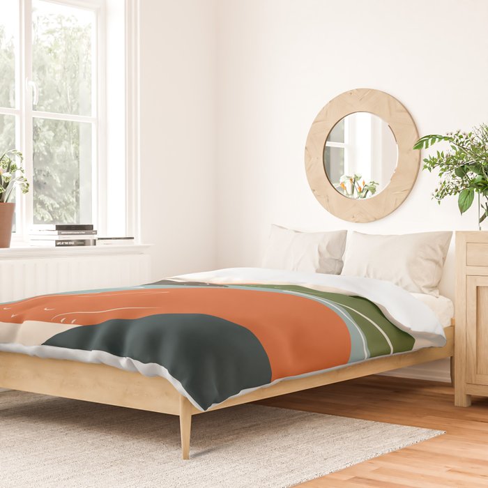 Cat Landscape 104 Duvet Cover Gallery Image 2