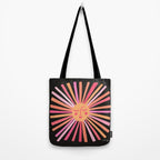 Sunshine - Pink on Charcoal Tote Bag Gallery Image 2