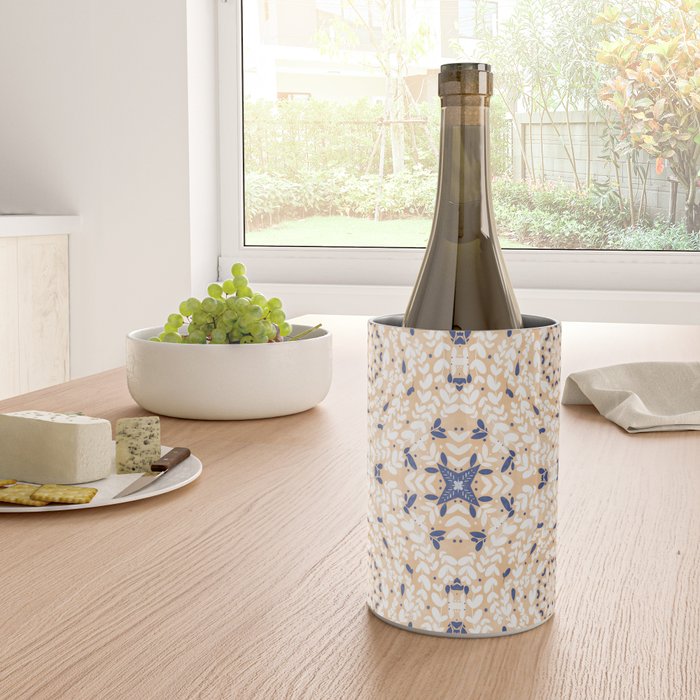Pink Circular Nature Tiles PB Wine Chiller Gallery Image 4
