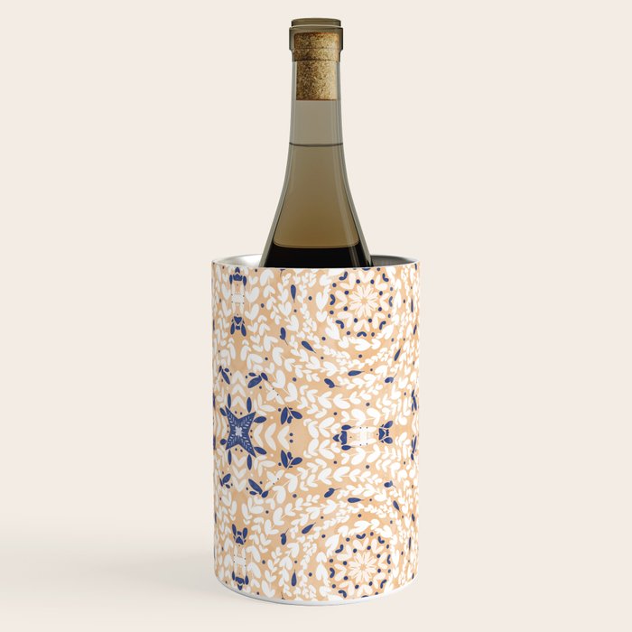 Pink Circular Nature Tiles PB Wine Chiller Gallery Image 2