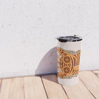 King Of The Jungle 03: Peach Tiger Edition Travel Mug Gallery Image 4