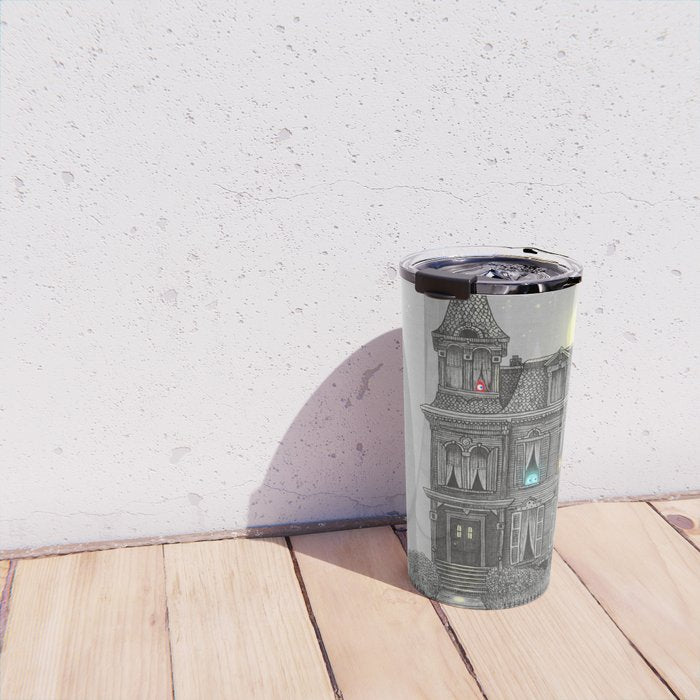 Haunted by the 80's Travel Mug Gallery Image 4