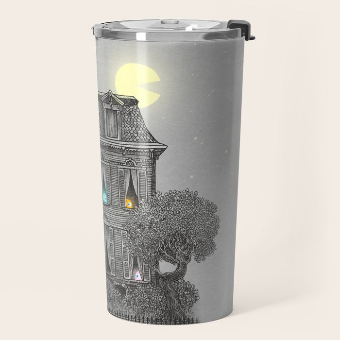 Haunted by the 80's Travel Mug Gallery Image 2