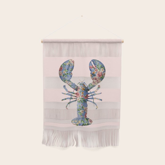 FLORAL LOBSTER Wall Hanging Gallery Image 1