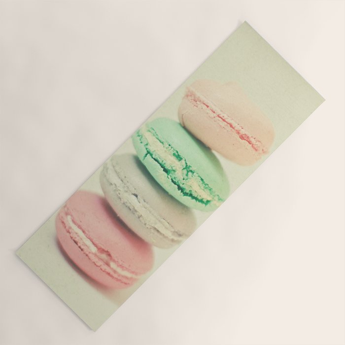 Four Macarons Yoga Mat Gallery Image 1