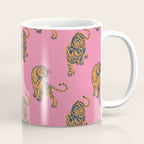 tiger print pink Coffee Mug Gallery Image 1