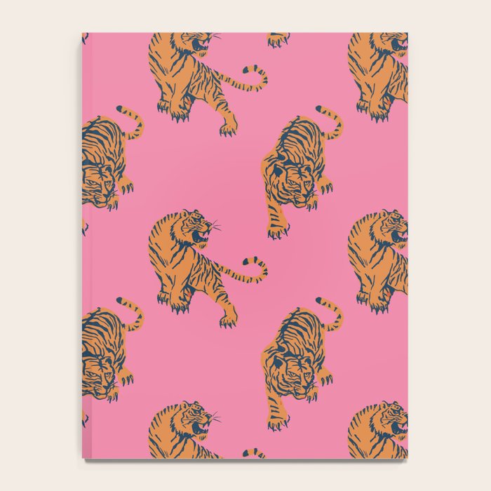 tiger print pink Notebook Gallery Image 4