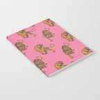 tiger print pink Notebook Gallery Image 2