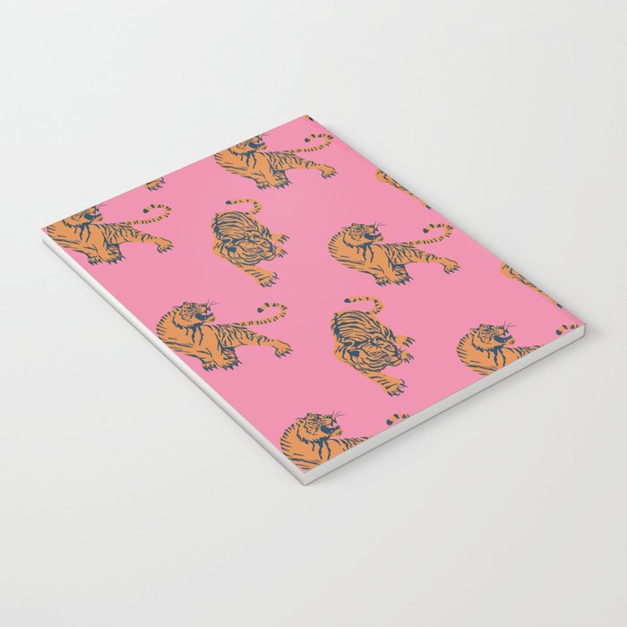 tiger print pink Notebook Gallery Image 3