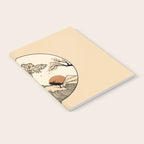 Autumn Tree spring fall Great Wave cat reading Notebook Gallery Image 2