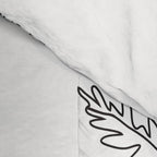 Minimal Line Art Fern Leaves Comforter Gallery Image 4