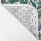 BIG FEELINGS Banana Leaf Tropical Bath Mat Gallery Image 2