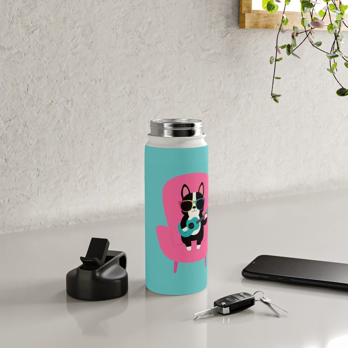 Good Vibes Only Water Bottle Gallery Image 4