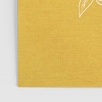 Scandinavian Brushed Gold Floral Ornament | Tropical Line Art Poster Gallery Image 3