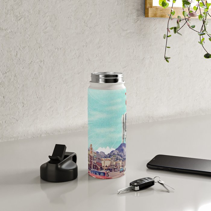 Robot in Town Water Bottle Gallery Image 4