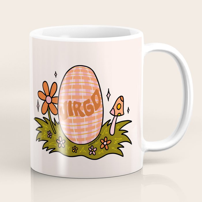 Virgo Easter Egg Coffee Mug Gallery Image 1