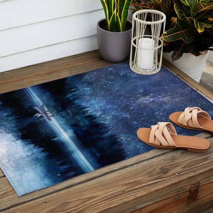 Night Sky Outdoor Rug Gallery Image 2