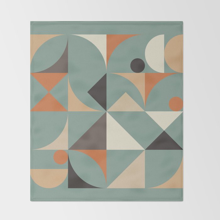 Mid Century 07C Throw Blanket Gallery Image 2