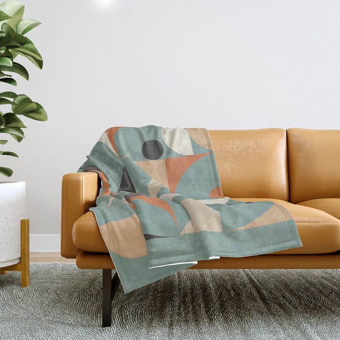 Mid Century 07C Throw Blanket Gallery Image 1