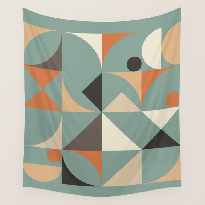 Mid Century 07C Wall Tapestry Gallery Image 4