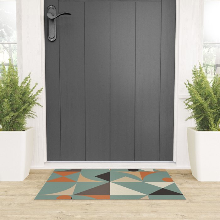 Mid Century 07C Welcome Mat Gallery Image 3
