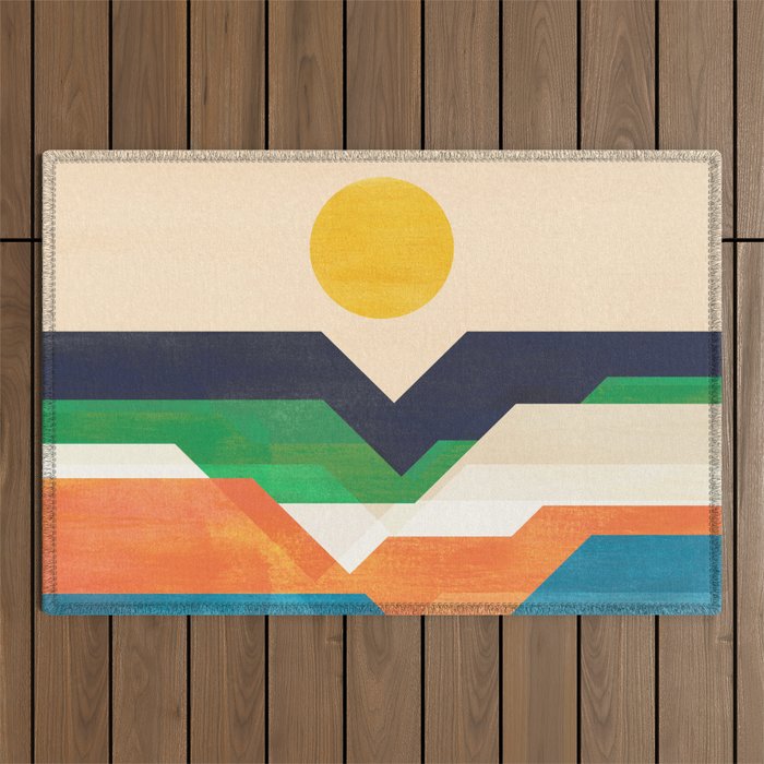 Tale from the shore Outdoor Rug Gallery Image 1