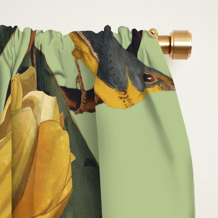 World of Birds VII Window Curtain Gallery Image 2