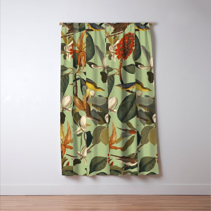 World of Birds VII Window Curtain Gallery Image 3
