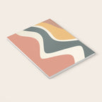 Sway - Modern Abstract Print Notebook Gallery Image 3