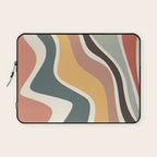 Sway - Modern Abstract Print Laptop Sleeve Gallery Image 1