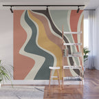 Sway - Modern Abstract Print Wall Mural Gallery Image 1