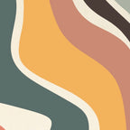 Sway - Modern Abstract Print Coffee Mug Gallery Image 2